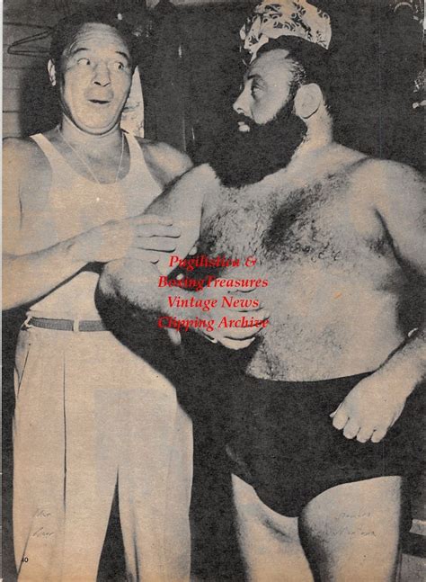 Wrestling News Clipping 17 Don Leo Jonathan Mammoth Morman Jack