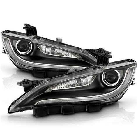 Chrysler W O Led Drl Halogen Headlights Driver