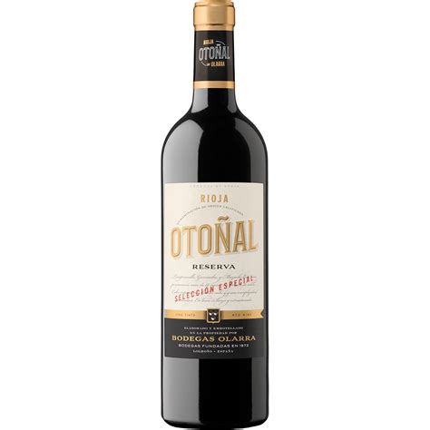 Vino tinto reserva DOCa Rioja botella 75 cl OTOÑAL Supermercado El