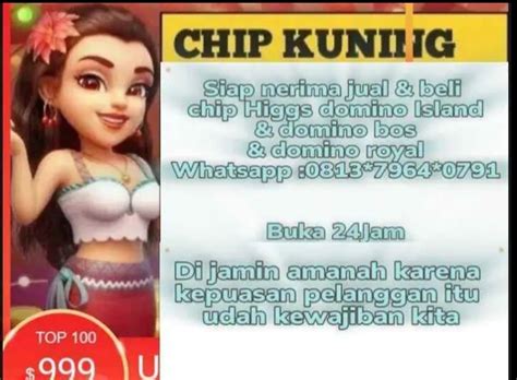 Jual Beli Koin Chips Higgs Domino Island Ready Chips Emas Dan Juga Md