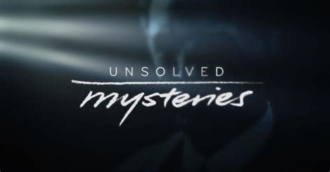 Unsolved Mysteries Reboot