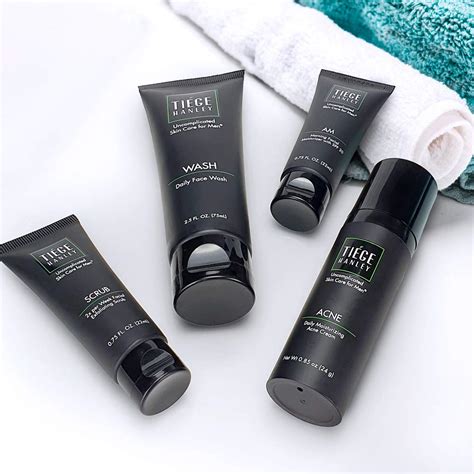 Tiege Hanley Men’s Acne System – Level 1 | Acne Treatment Products for Men | Routine Set ...