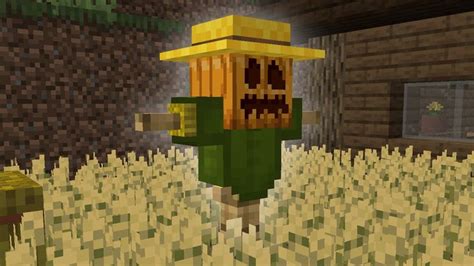 How To Make A Scarecrow In Minecraft Java Edition Scarecrow