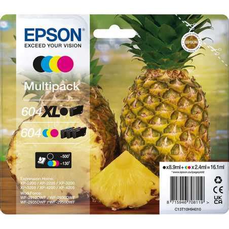 Epson Multipack Ananas Xl Encre Noir Xl Cyan Magenta