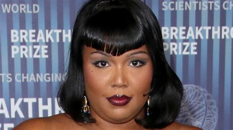 Lizzo Exudes Movie Star Glamour In Dramatic Black Gown And Bettie Page Bangs At 10th Annual