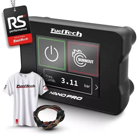 Fueltech Wide Band O Nano Pro S Sonda Chicote M Wideband