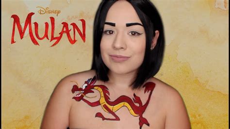 Disneys Mushu Mulan Makeup Tutorial Youtube