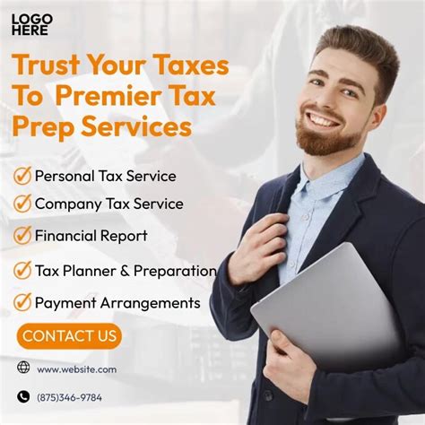 Tax Prep Services Ads Template Postermywall