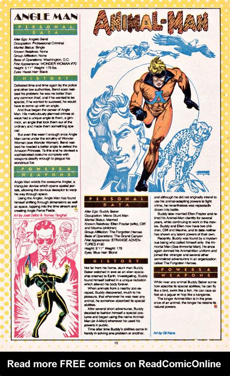 Whos Who The Definitive Directory Of The Dc Universe 001 Read Whos