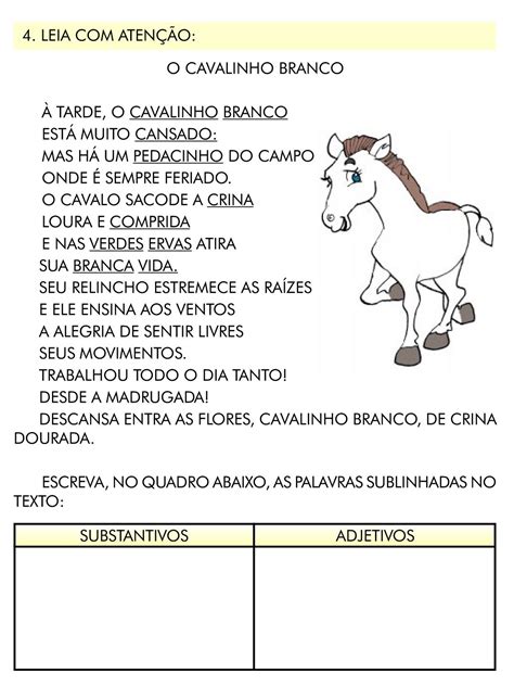 Texto Substantivo Proprio E Comum