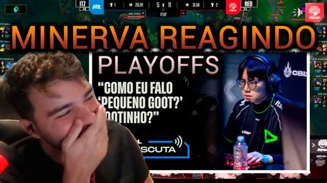 Minerva Reagindo Ao Na Escuta Playoffs Do Cblol Youtube