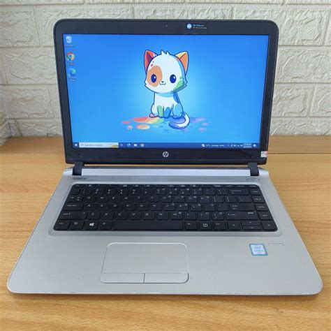 Laptop Hp Probook 440 G3 Core I5 Gen 6 Ram 8gb Ssd 256gb Siap Pakai