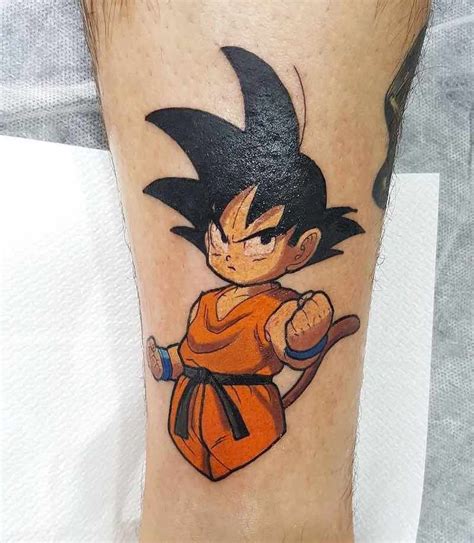 Simple Goku Tattoo Designs