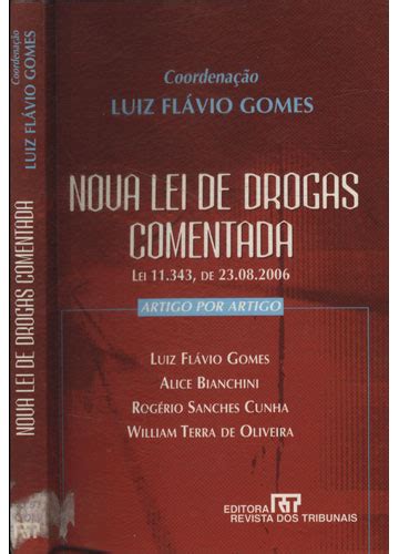 Sebo Do Messias Livro Nova Lei De Drogas Comentada