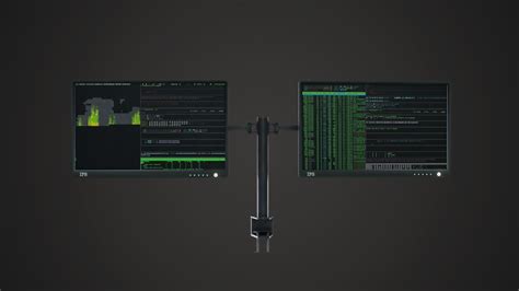 3d Model Monitor Arm Vr Ar Low Poly Cgtrader