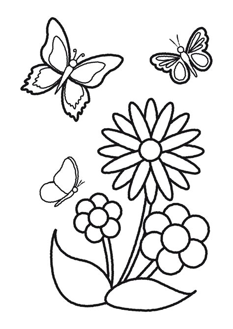 Drawings Of Butterflies And Flowers Clipart - Free to use Clip Art ...