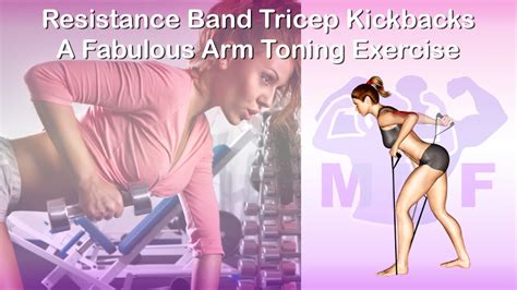 Resistance Band Tricep Kickbacks A Fabulous Arm Toning Exercise