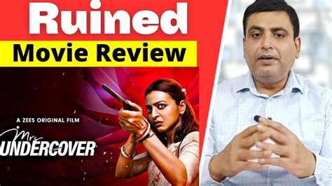 Mrs Undercover Review Mrs Underciver Movie Zee5 Radhika Apte