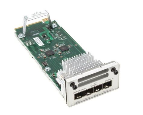 Cisco C9300 Nm 4g Cisco Catalyst 9300 Series Network Module Expansion Module Gigabit Sfp X 4