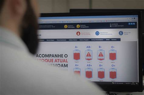 Pacientes do Hemoam já podem acessar de modo online resultados de exames