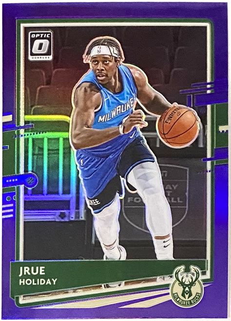 Jrue Holiday 2020 21 Panini Donruss Optic Basketball Milwaukee Bucks