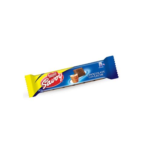 Chocolate Con Leche Savoy 30 Gr D Market