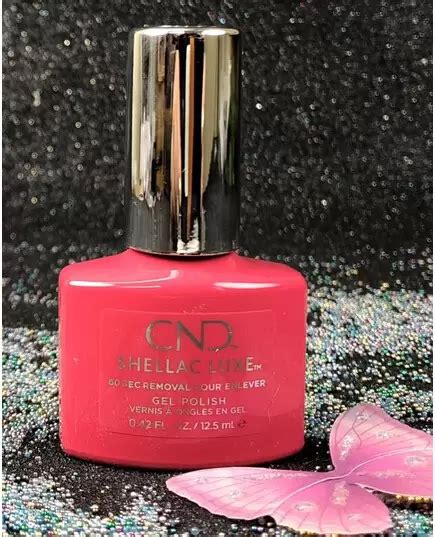 CND Shellac Pink Bikini 134 Luxe Gel Polish 92282 I Gel Nails