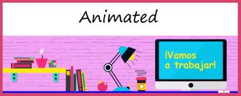 Animated Google Classroom Headers Vamos A Trabajar Banners Distance