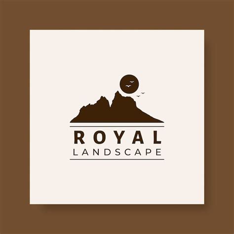 Free Vector | Landscaping logo template design