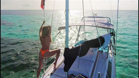 Topless Run To Some Reef Side Fun Sailing Adventures With Sailing And