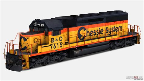 EMD SD40-2 – Chessie System | JointedRail.com