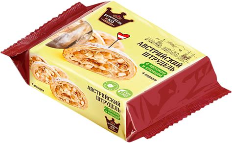 Австрийский штрудель «Штрудель и Ко» с яблоком и корицей, 280 г ...