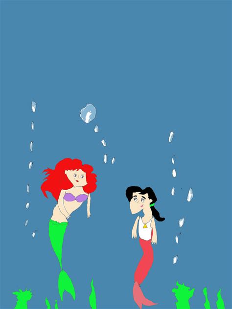 Ariel and Melody by icydash7986 on DeviantArt