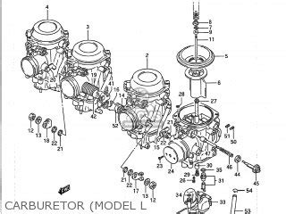 Suzuki GSXR750 1989 K USA E03 Parts Lists And Schematics