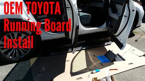 2021 Toyota Highlander Hybrid Running Boards