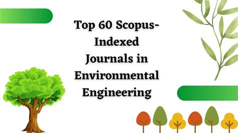 Top 60 Scopus Indexed Journals In Environmental Engineering ILovePhD