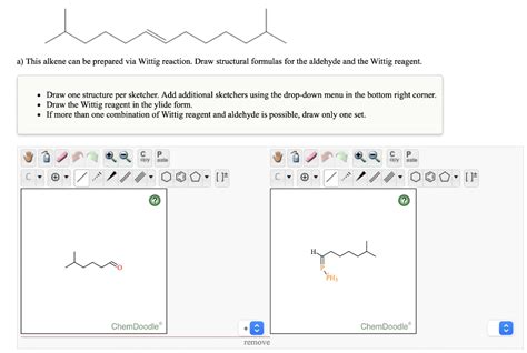 Solved A Phosphonium Ylide Wittig Reagent Is Used In The Chegg