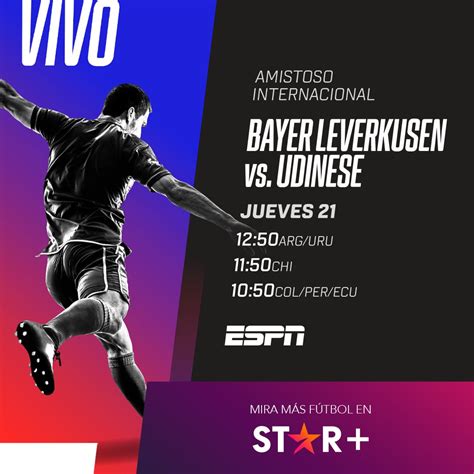 ESPN Perú on Twitter PARTIDAZO Bayer Leverkusen enfrenta al Udinese