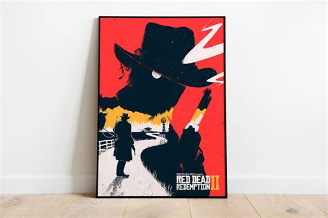 Red Dead Redemption 2 Poster Red Dead Redemption Poster - Etsy