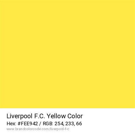 Liverpool F.C. Brand Color Codes » BrandColorCode.com