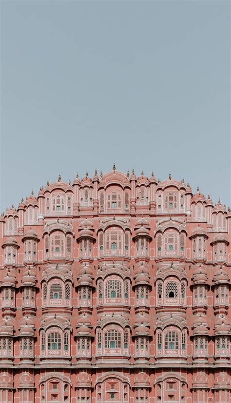 Hawa Mahal Pink Palace Jaipur Photo By Annie Spratt Anniespratt On