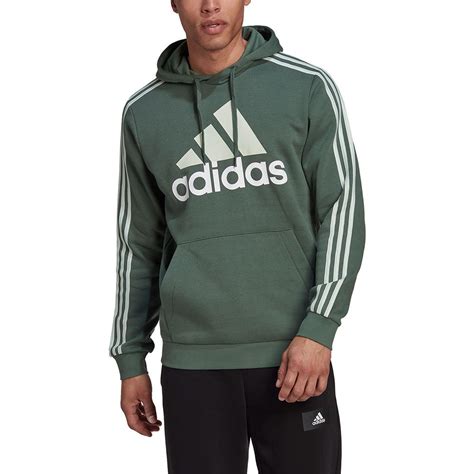 Adidas Essentials 3 Stripes Logo Hoodie Dressinn