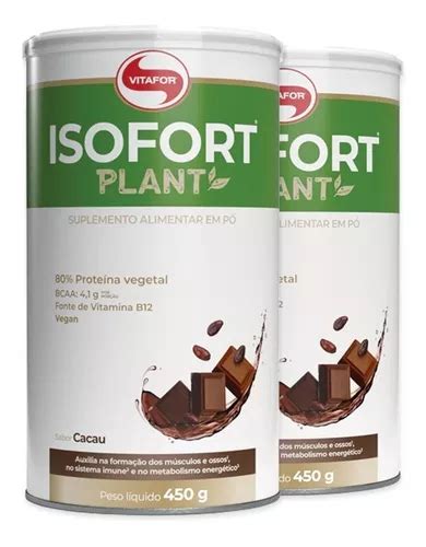 Kit Isofort Plant Vitafor G De Cacao Mercadolibre