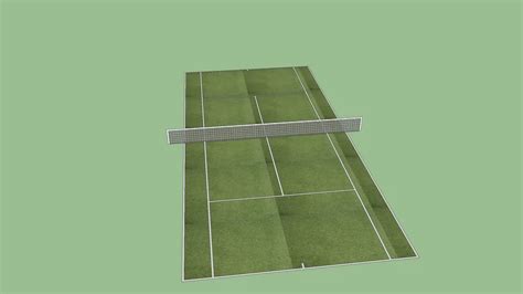 Lawn Tennis Court D Warehouse