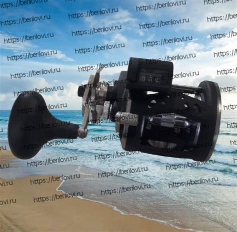 Катушка мультипликаторная Kaida TMC-30L со счетчиком лески; леворукая ...