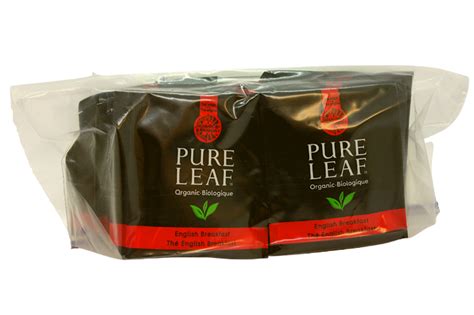 Pure Leaf English Breakfast 25 Enveloped Pyramid Tea Bags 475g Loose In A Bag