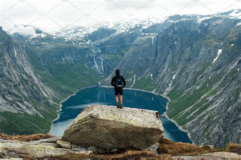 Trolltunga in Norway is fabulous bea | High-Quality People Images ...