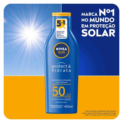 Protetor Solar NIVEA Protect Hidrata Beleza Na Web