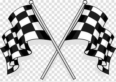 Racing flags Auto racing Drapeau à damier Flag transparent background