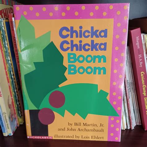 Chicka Chicka Boom Boom By Bill Martin Jr And John Archambault Illustrated By Lois Ehlert Etsy